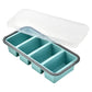 🍱 50% RABATT! 🥗 Silikon-Meal-Prep-Box – Unterteilt, mit Deckel & wiederverwendbar ✨