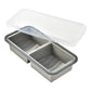 🍱 50% RABATT! 🥗 Silikon-Meal-Prep-Box – Unterteilt, mit Deckel & wiederverwendbar ✨