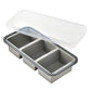 🍱 50% RABATT! 🥗 Silikon-Meal-Prep-Box – Unterteilt, mit Deckel & wiederverwendbar ✨