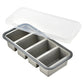 🍱 50% RABATT! 🥗 Silikon-Meal-Prep-Box – Unterteilt, mit Deckel & wiederverwendbar ✨