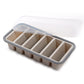 🍱 50% RABATT! 🥗 Silikon-Meal-Prep-Box – Unterteilt, mit Deckel & wiederverwendbar ✨