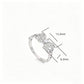 🦋 BLITZANGEBOT: 50% RABATT! Schmetterlingsring aus Zirkonia – Raffiniertes Design & Keltische Details für alltägliche Eleganz 💍✨
