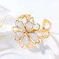 ⏳🔥BEFRISTETES ANGEBOT 50% RABATT! ⏰🍀Eleganter doppellagiger hohler Blumenschmuck✨