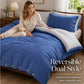 🛏️50 % RABATT⏰ Premium Bettwäscheset, gemütlich & reversibel, gestreiftes Design☁️