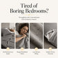 🛏️50 % RABATT⏰ Premium Bettwäscheset, gemütlich & reversibel, gestreiftes Design☁️
