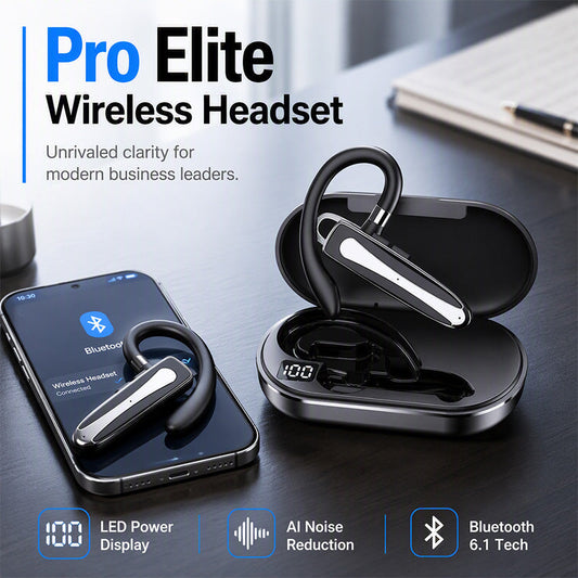 🎧 50% RABATT! 💧 Wasserdichtes Bluetooth‑Headset – Komfortabel & vielseitig ✨