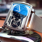 💎Herren-Armbanduhr im quadratischen Design mit Leuchtzeigern und Chronographenfunktion