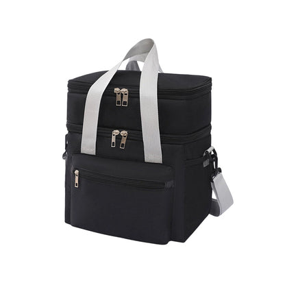 🔥50 % RABATT⏰ Doppellagige isolierte Lunchtasche, warm & kühl haltend🍚