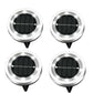 Solar-Bodenstrahler für den Garten (4er-Pack)