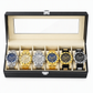 ⌚50 % RABATT✨6-teiliges Herrenuhren-Set mit Stahlarmband, modische Uhren in einer Geschenkbox