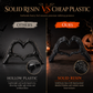 💀 50% RABATT! 🎃 Skelett-Figur – Gotische Herz-Handgeste, handbemalte Knochendetails & robuste Harzkonstruktion – Gruselige Schreibtisch- & Regaldekoration ✨