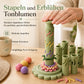 🌸 ZEITLICH BEGRENZT 50% RABATT! ✨ DIY Tonblumen-Formwerkzeug – Modulares Pressdesign, Kreatives Bastelset 🎨