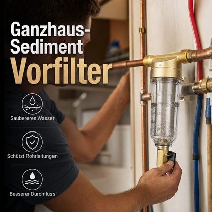 📢📢50% RABATT !!⏰Sediment-Vorfilter für das gesamte Haus💧