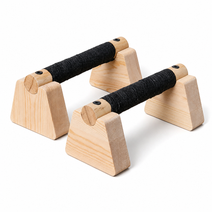 💪50% RABATT⏰Holz-Liegestützgriffe, stabil, perfekt für Handstand und Armtraining🏋️