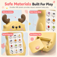 👶🦌50% RABATT🎵Zweisprachiges Baby-Telefon mit süßem Rehkitz – Musik, Geschichten & pädagogisches Spielen, jetzt kaufen!🌈📱