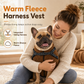 🐕50% RABATT🌙Warme Fleece-Hundeweste, sichere Sichtbarkeit bei Spaziergängen nachts🦮