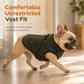 🐕50% RABATT🌙Warme Fleece-Hundeweste, sichere Sichtbarkeit bei Spaziergängen nachts🦮