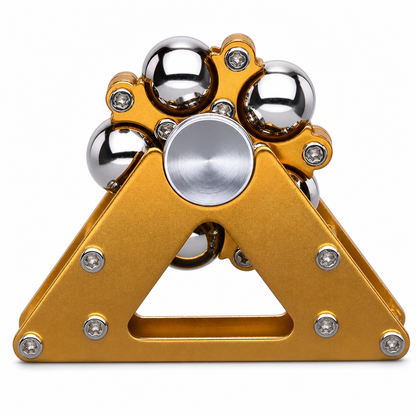 🔄50% RABATT🧘Metall-Fidget-Spinner mit rollender Kugelbahn, Stress wegspinnen, jetzt kaufen!🌟