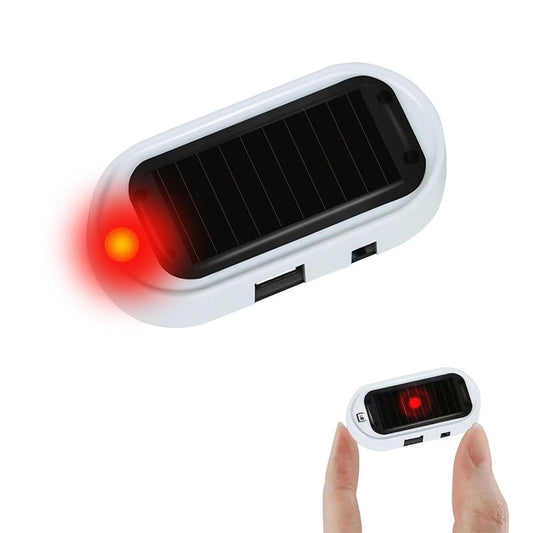 🚨 50% sparen!🔒 Solar-LED-Blinksignal fürs Auto – blinkt automatisch & schreckt Langfinger ab – ohne Verkabelung, einfach anbringen 🚗