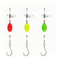 📢50% RABATT🎣6er-Pack Pompano-Surfangel-Montagen mit Schwimmern – ideal für Flunder, Barsch, Wels, Hai & Blaufisch🌊