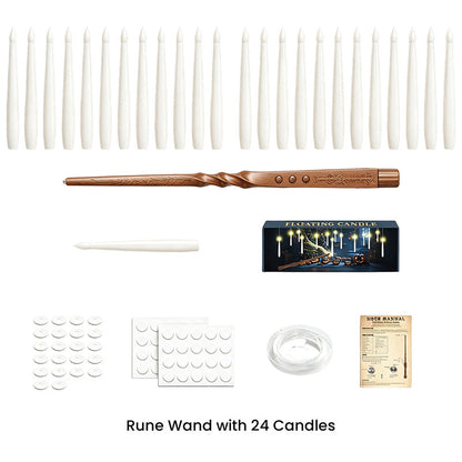LED Floating Candle Set with Magic Wand Remote