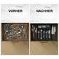 🏠50% RABATT🍴Ausziehbarer Besteck-Organizer für die Küche – platzsparende Aufbewahrung🗄️
