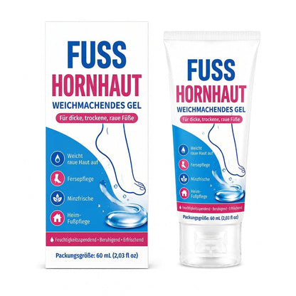 🦶50% RABATT✨60ml Harnstoff-Fußgel – pflegt trockene rissige Füße, peelingt & spendet Feuchtigkeit🧴