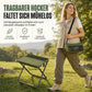 📢📢50% RABATT !!⏰Tragbarer Klapphocker-Rucksack, leichter Outdoor-Campingstuhl und vielseitig verwendbare Umhängetasche