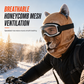 🛡️ 50% RABATT ⛷️ Tierdesign Sturmhaube mit Katzenmotiv, winddicht, UV-Schutz & warm für Ski und Radfahren 🐱