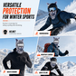 🛡️ 50% RABATT ⛷️ Tierdesign Sturmhaube mit Katzenmotiv, winddicht, UV-Schutz & warm für Ski und Radfahren 🐱