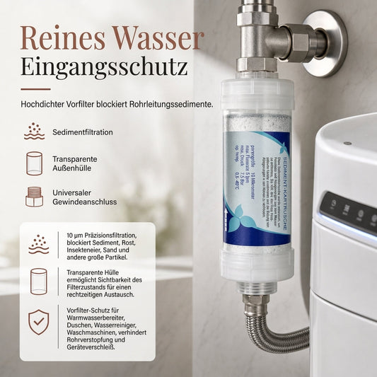 🚿 50 % RABATT! 💧 5-Zoll-Sedimentfilter aus PP-Baumwolle ✨