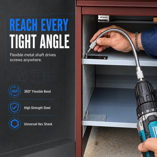 🔧50% Rabatt!⚙️Universelle flexible Metall-Verlängerungswelle 🛠️