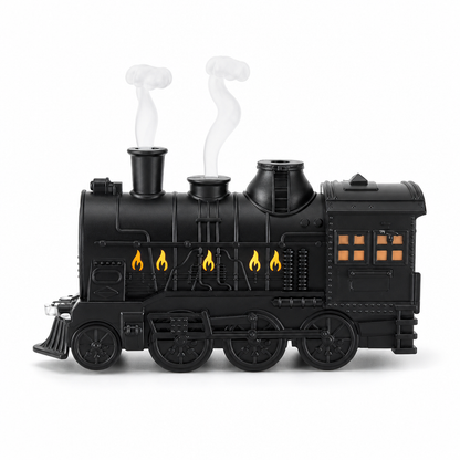🚂 50 % RABATT! 🕯️ Vintage-Zug-Diffusor, erzeugt Nebelringe und warmes Flammenlicht für behagliche Atmosphäre ✨