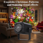🎄 50% RABATT ✨ Rotierender LED-Weihnachtsprojektor, festliche Lichtmuster für Wand & Decke 🔄
