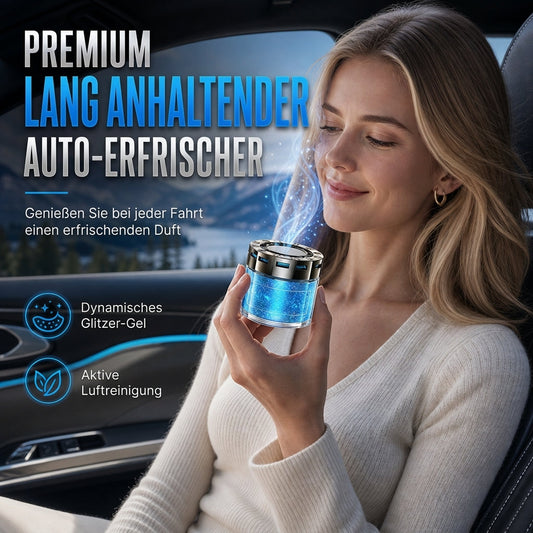📢📢50% RABATT !!⏰Langanhaltender fester Auto-Lufterfrischer Balsam mit ätherischen Ölen – dekoratives Accessoire für die Fahrzeuginnenausstattung