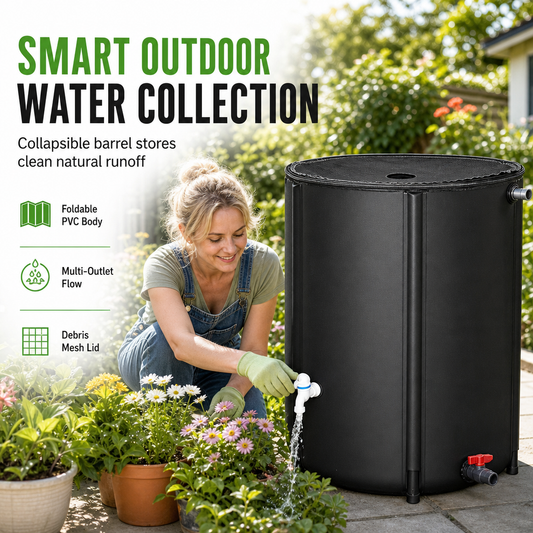 🏕️50% Rabatt!💧Tragbarer faltbarer 50L Wasserkanister für Camping & Notfall 🚰