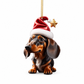 🌲50% Rabatt!🐶7 Stück Christbaumschmuck in Welpenform 🐕🎁