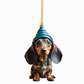 🌲50% Rabatt!🐶7 Stück Christbaumschmuck in Welpenform 🐕🎁