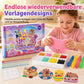 🎨50% Rabatt!✨DIY-Punktperlen-Malaufkleber-Kunstset, kreatives Basteln für Kinder 🧸