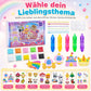 🎨50% Rabatt!✨DIY-Punktperlen-Malaufkleber-Kunstset, kreatives Basteln für Kinder 🧸