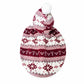 🎅50% Rabatt!❄️Weihnachts‑Festoutfit für Hunde & Katzen, warmer Kostümsatz mit Santa‑Anzug und Schneeflockenumhang 🐾