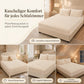 🛏️50% Rabatt!☁️Weiches Hasenplüsch Milchvelours Spannbettlaken, staubdichter Matratzenschutz für behagliche Nächte 🧸