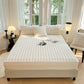 🛏️50% Rabatt!☁️Weiches Hasenplüsch Milchvelours Spannbettlaken, staubdichter Matratzenschutz für behagliche Nächte 🧸