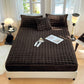 🛏️50% Rabatt!☁️Weiches Hasenplüsch Milchvelours Spannbettlaken, staubdichter Matratzenschutz für behagliche Nächte 🧸