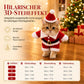 🎅50% Rabatt!❄️Weihnachts‑Festoutfit für Hunde & Katzen, warmer Kostümsatz mit Santa‑Anzug und Schneeflockenumhang 🐾