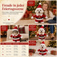🎅50% Rabatt!❄️Weihnachts‑Festoutfit für Hunde & Katzen, warmer Kostümsatz mit Santa‑Anzug und Schneeflockenumhang 🐾