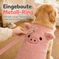 🐾50 % Rabatt🧵Fleece‑gefütterte Haustierweste, süße Cartoon‑Stickerei für Hunde und Katzen🐕