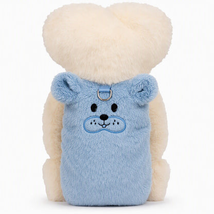 🐾50 % Rabatt🧵Fleece‑gefütterte Haustierweste, süße Cartoon‑Stickerei für Hunde und Katzen🐕