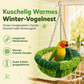🎄NUR FÜR KURZE ZEIT: 50% RABATT!🕊️Vogelnest Baumwollhängematte, warmer Schlafplatz & Schaukel für Papageien und Sittiche