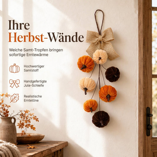 🎃50 % Rabatt🎀Halloween‑Hängedekoration mit Kürbis‑Schleifenband für festliche Partyatmosphäre✨